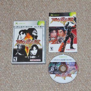 Soulcalibur II Microsoft Xbox Complete Soul Calibur 2 Platinum Hits Spawn